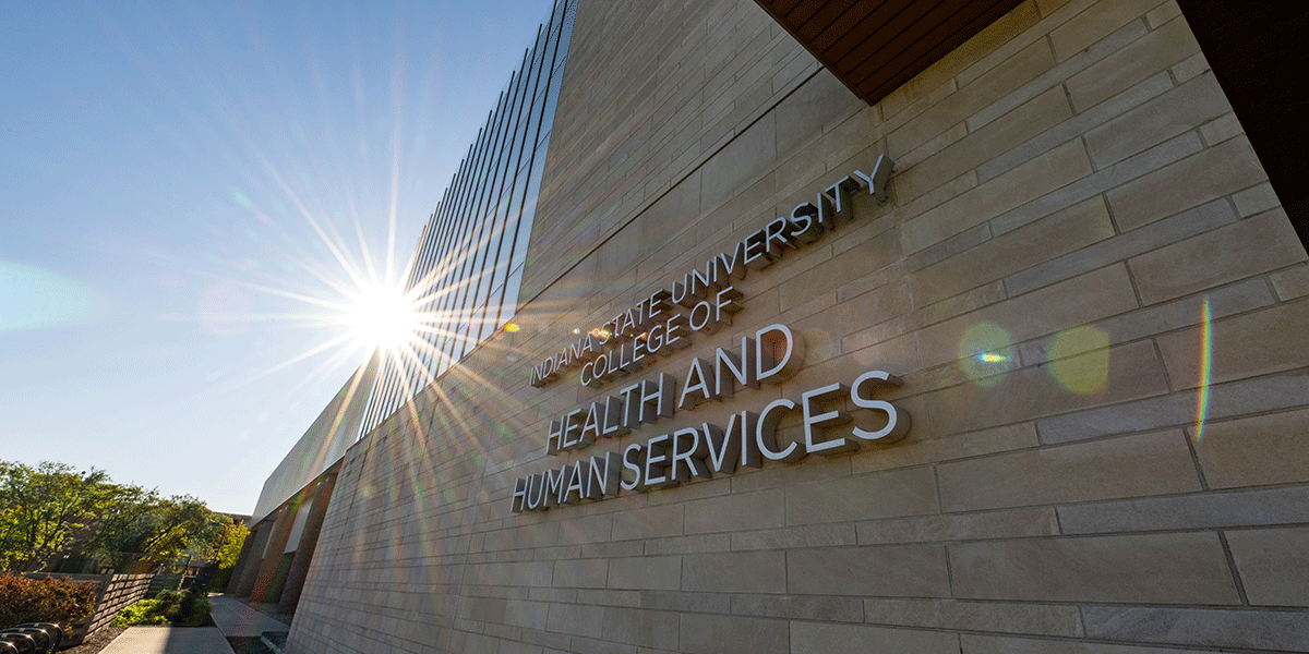 Exterior of the College of Health and Human Services building