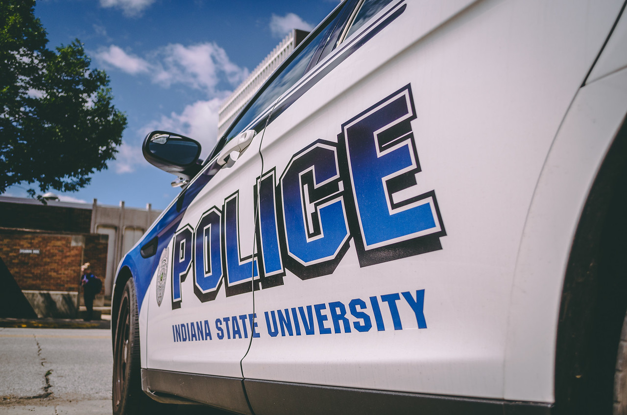 Indiana State University Police Car