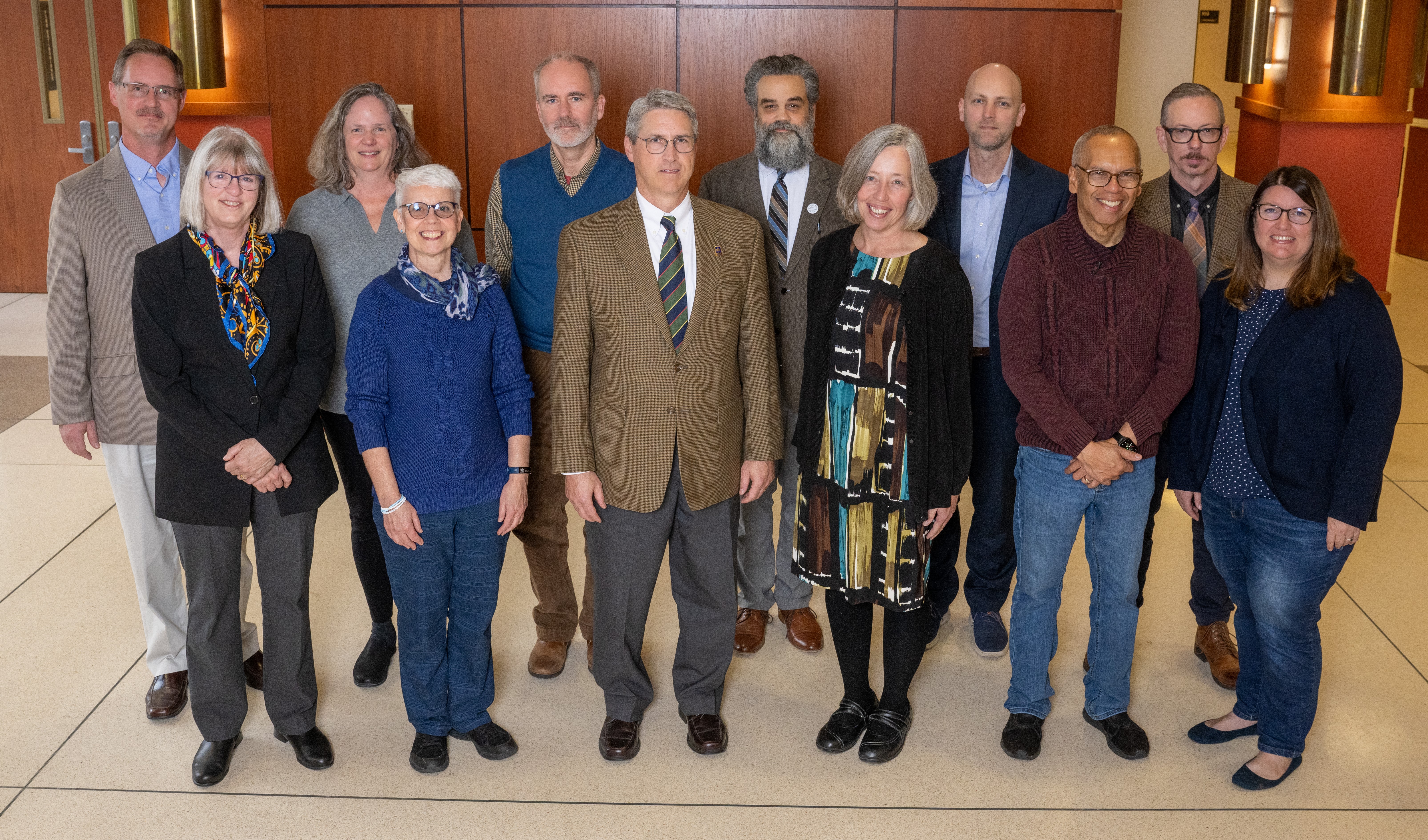 The history department faculty members at Indiana State University.