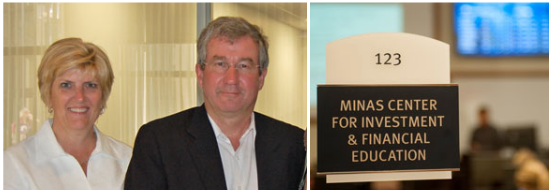 Randall and Nancy Minas provided for the Minas Center Randall and Nancy Minas provided for the Minas Center