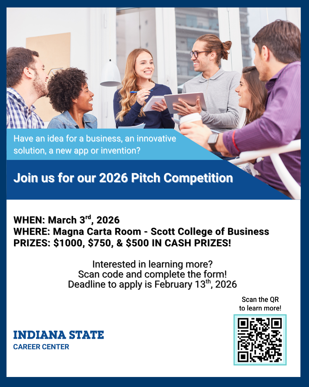 2026 Pitch Competition Interest Flyer