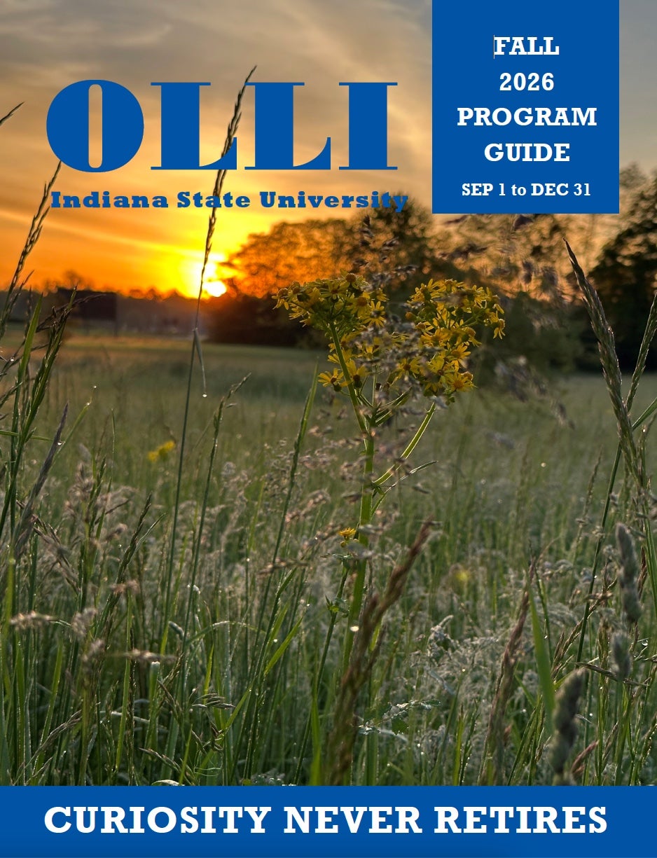 OLLI Fall 2026 Program Guide cover