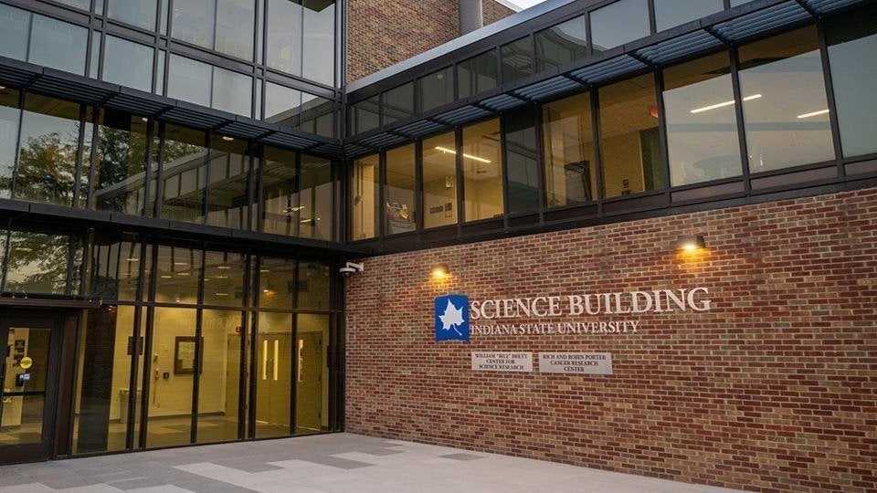 Exterior view of the Science Building