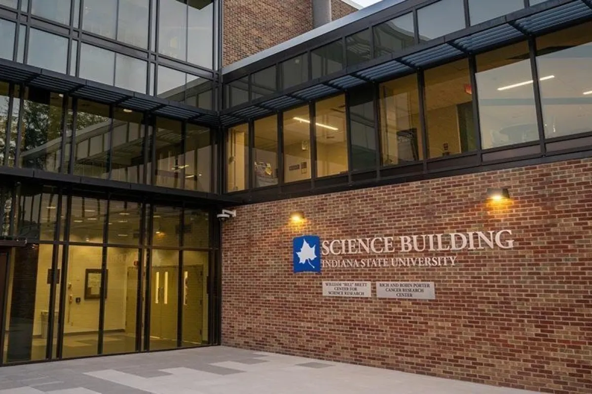 Exterior view of the Science Building