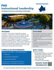 BCOE Instructional Leadership Flyer pdf file