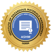  IHMM’s Associate Safety and Health Manager (ASHM™) credential logo