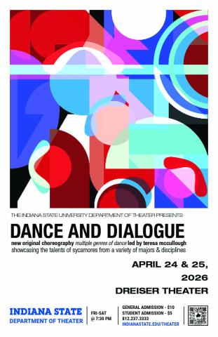 dance and dialogue poster