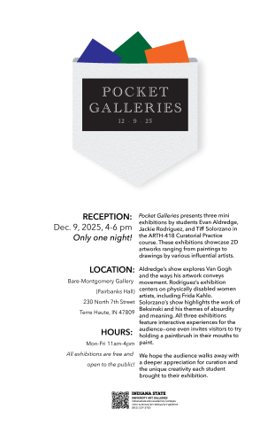 Pocket Galleries Event ticket